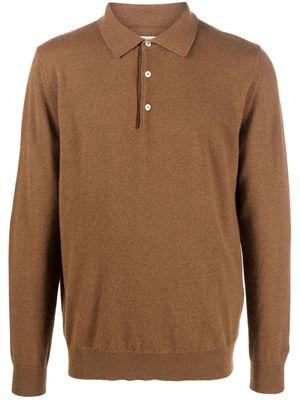 Woolrich Luxe cashmere polo jumper - Brown