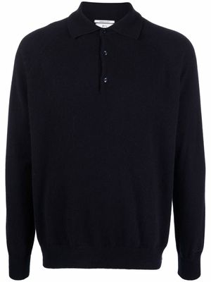 Woolrich Luxe cashmere polo shirt - Blue