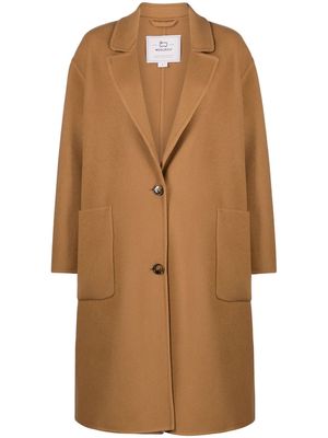 Woolrich Manteco double wool coat - Brown