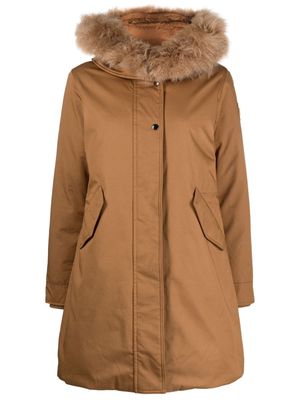 Woolrich Military padded parka coat - Brown