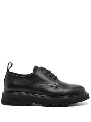 Woolrich New City leather derby shoes - Black