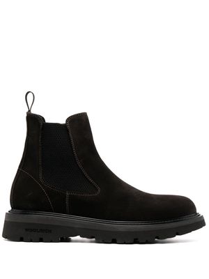 Woolrich New City suede ankle boots - Brown