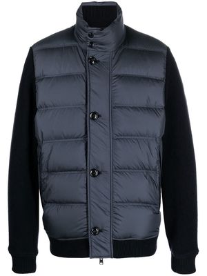 Woolrich panelled down padded jacket - Blue
