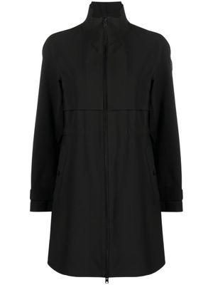 Woolrich Pequea zip-up parka coat - Black