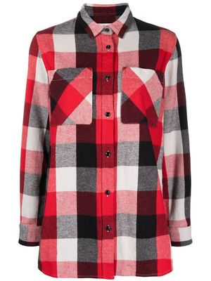 Woolrich plaid flannel shirt - Red