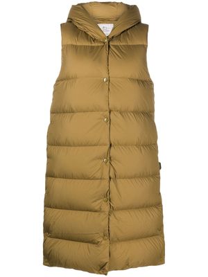 Woolrich quilted padded gilet - Green