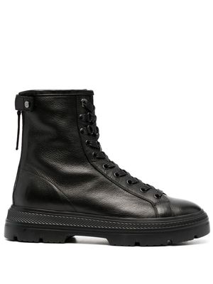 Woolrich rear zip fastening boots - Black