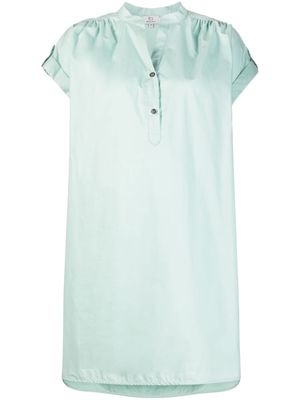 Woolrich short-sleeve cotton dress - Green