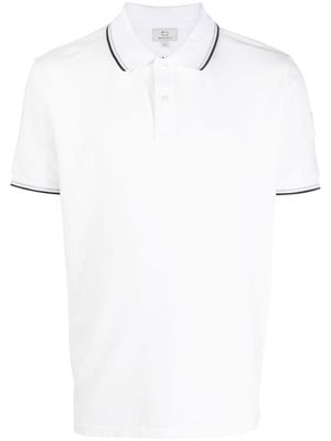 Woolrich short-sleeved polo shirt - White