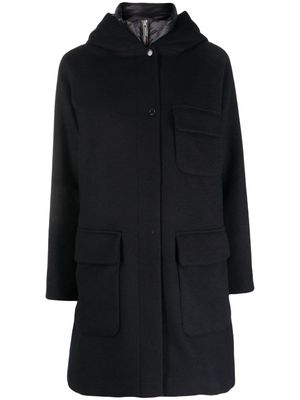 Woolrich Sideline 2-in1 hooded raincoat - Blue