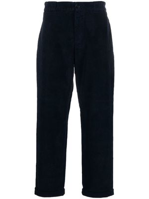 Woolrich straight-leg corduroy trousers - Blue