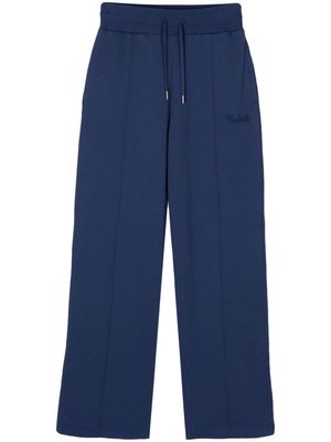 Woolrich straight-leg cotton track pants - Blue