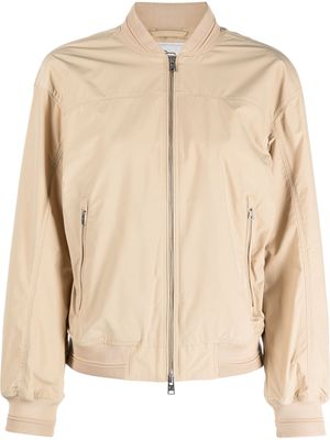 Woolrich Summer zip-up bomber jacket - Neutrals