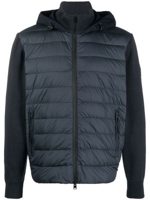 Woolrich Sundance panelled hooded jacket - Blue