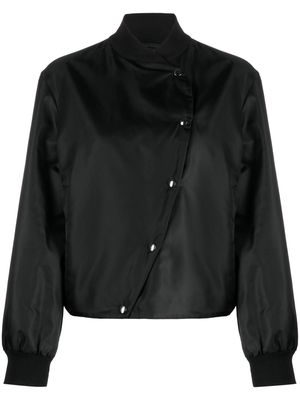 Woolrich Swan asymmetric bomber jacket - Black