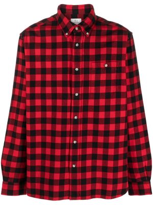 Woolrich Traditional plaid-check flannel shirt - Red