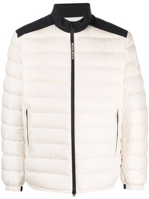 Woolrich two-tone quilted puffer jacket - Neutrals