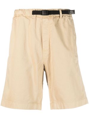 Woolrich waist-strap shorts - Neutrals