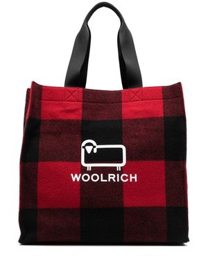 Woolrich wool tote bag - Black