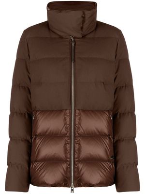 Woolrich zip-fastening padded jacket - Brown
