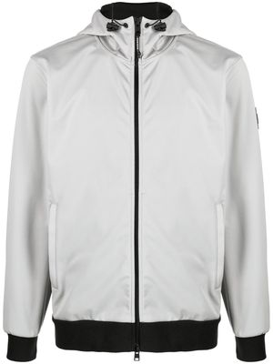 Woolrich zip-up hooded jacket - Grey