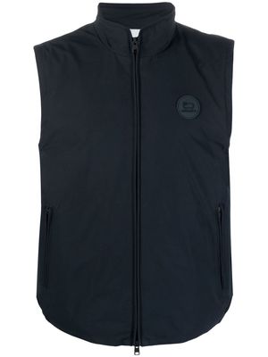 Woolrich zip-up padded vest - Blue