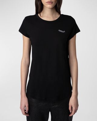 Woop Embroidered Amour Short-Sleeve T-Shirt