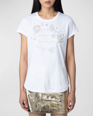 Woop Icon Embroidered Short-Sleeve T-Shirt