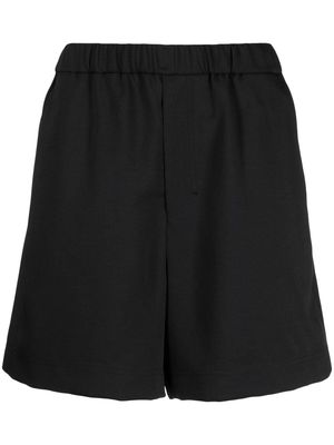 Wooyoungmi elasticated waist shorts - Black