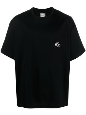 Wooyoungmi graphic-print cotton T-Shirt - Black