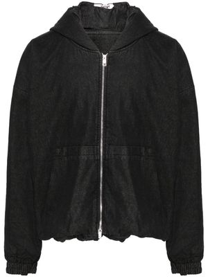 Wooyoungmi hooded bomber jacket - Black