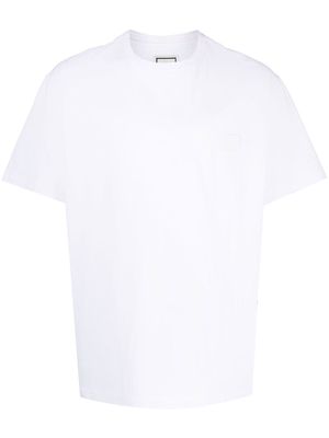 Wooyoungmi logo-patch cotton T-shirt - White