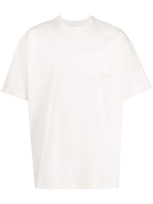 Wooyoungmi logo-print cotton T-Shirt - White