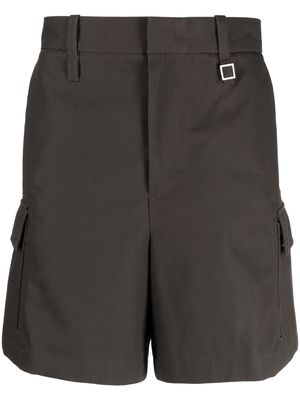 Wooyoungmi multi-pocket tailored shorts - Brown