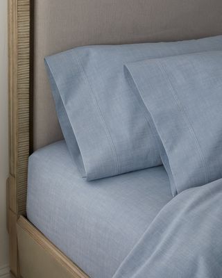 Workshirt Chambray Standard Pillow Case