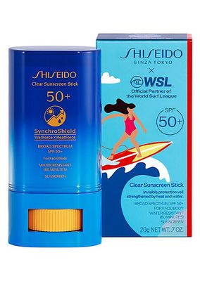 World Surf League Clear Sunscreen Stick SPF 50+