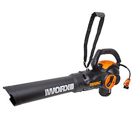 WORX 70 MPH 600 CFM 12 Amp Electric Leaf Blower /Mulcher/Vac