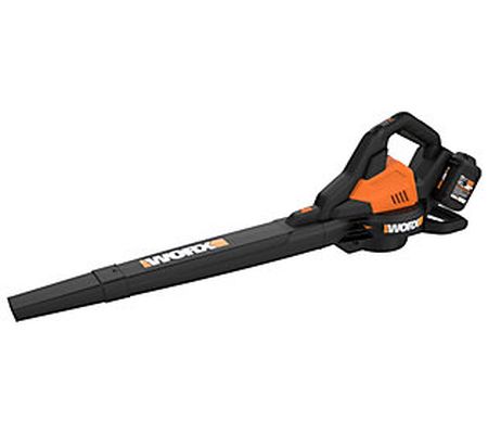 WORX POWER SHARE 40V 350CFM 120MPH Cordless Blo wer/Mulcher