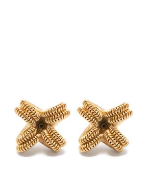 Wouters & Hendrix flower-shaped stud earring - Gold