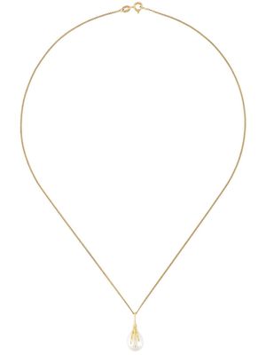 Wouters & Hendrix Gold 18kt yellow gold 'Crow's Claw' pearl necklace - Metallic