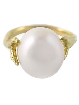 Wouters & Hendrix Gold 'Pearl' ring - White