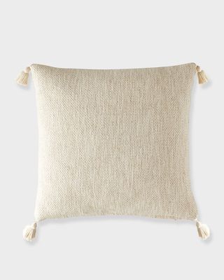 Woven Sand Pillow, 22" Square