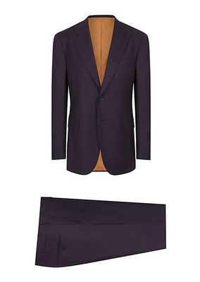 Woven Suit 2 Buttons