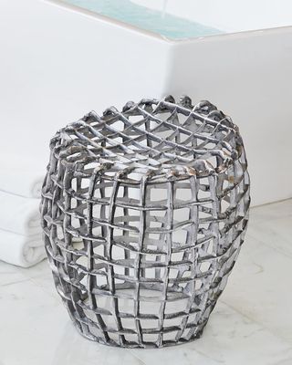 Woven Wire Stool