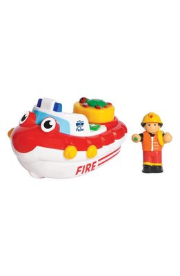 Wow Toys Fireboat Felix Toy in Red