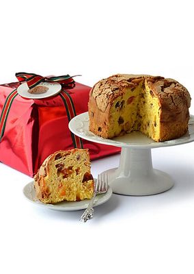 Wrapped Panettone Cake