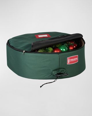 Wreath Storage Bag With Removable Handle, 36"