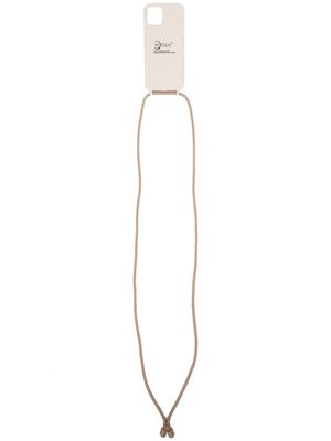 WTAPS Bumper neck-strap 12 & 12 Pro Iphone case - White