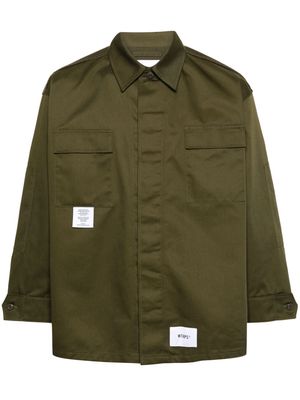 WTAPS Guardian twill shirt jacket - Green