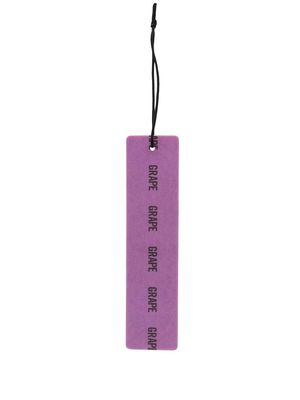 WTAPS hanging air-freshener tag - PURPLE